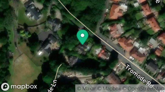 Map showing TREE CASSYN, TROMODE ROAD, DOUGLAS, ISLE OF MAN, IM2 5EJ