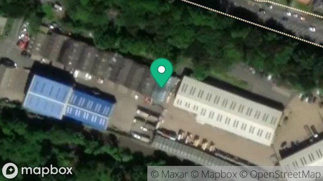 Map showing CARRS LANE MOTORS, 9, HILLS MEADOW INDUSTRIAL ESTATE, DOUGLAS, ISLE OF MAN, IM1 5EA