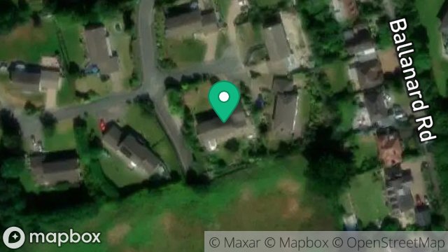 Map showing THE SLATCH, THE CASTLEWARD GREEN, DOUGLAS, ISLE OF MAN, IM2 5PS