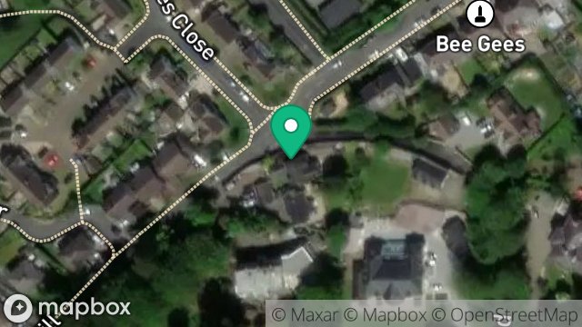 Map showing BELVELLY, BELMONT HILL, DOUGLAS, ISLE OF MAN, IM1 4NX