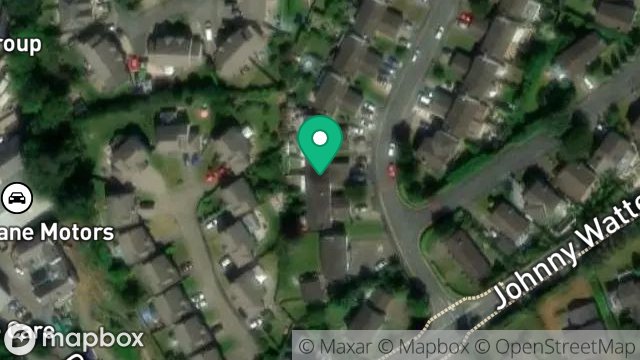Map showing 9, CEDAR WALK, DOUGLAS, ISLE OF MAN, IM2 5NF