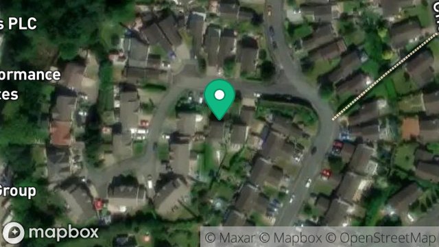 Map showing 2, LARCH HILL, DOUGLAS, ISLE OF MAN, IM2 5NQ