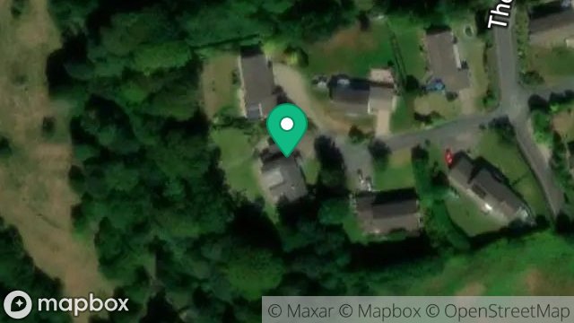 Map showing 9, THE CASTLEWARD GREEN, DOUGLAS, ISLE OF MAN, IM2 5PS