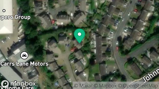 Map showing 8, TROMODE GREEN, ONCHAN, ISLE OF MAN, IM2 5NT