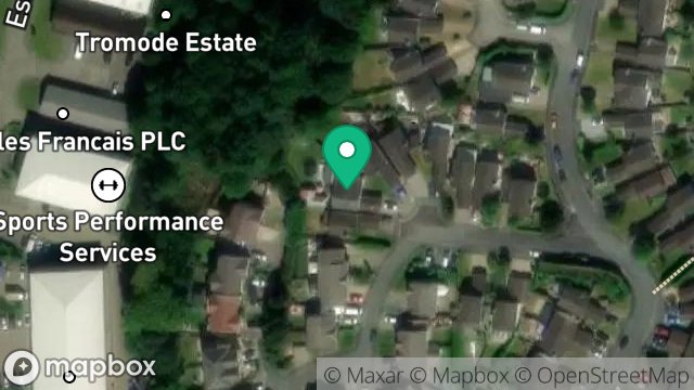 Map showing 4, LARCH HILL, DOUGLAS, ISLE OF MAN, IM2 5NQ