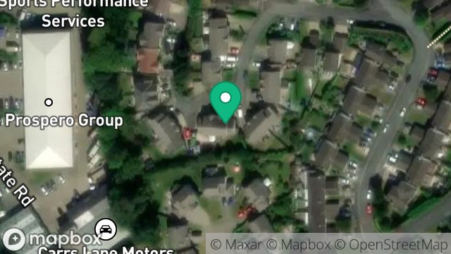Map showing 11, LARCH HILL GROVE, ONCHAN, ISLE OF MAN, IM2 5NU