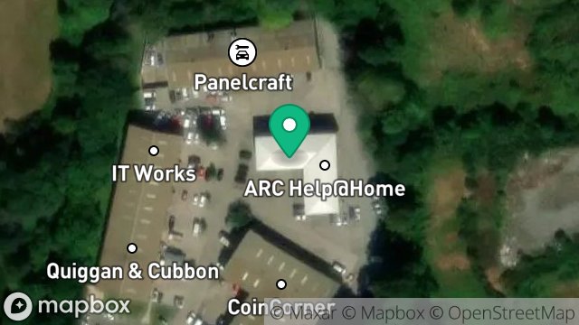 Map showing UNIT 17, TROMODE ESTATE, CARRS LANE, TROMODE, DOUGLAS, ISLE OF MAN, IM4 4RG