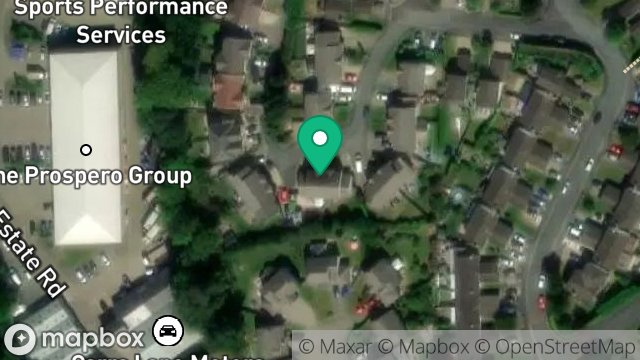 Map showing 13, LARCH HILL GROVE, ONCHAN, ISLE OF MAN, IM2 5NU