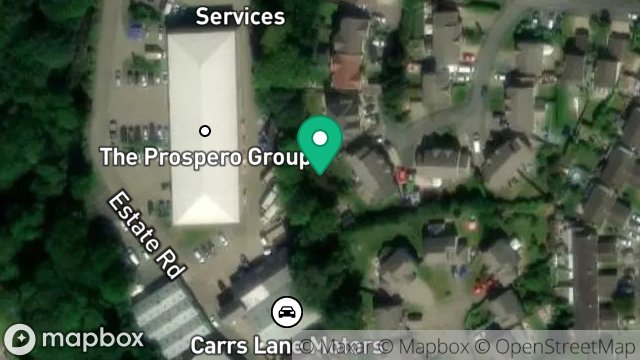 Map showing CLIFF COTTAGE, CARRS LANE, TROMODE, DOUGLAS, ISLE OF MAN, IM4 4QB
