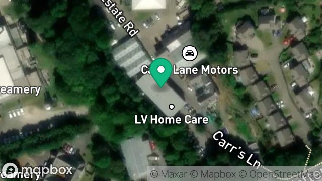 Map showing FOLLAN NATURAL HEALTH CENTRE, PREMIER HOUSE, 1, CARRS LANE, TROMODE, DOUGLAS, ISLE OF MAN, IM4 4QB