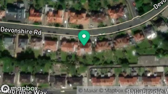 Map showing 29, DEVONSHIRE ROAD, DOUGLAS, ISLE OF MAN, IM2 3QZ