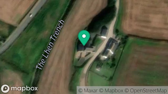Map showing LHEN MILL, LHEN BRIDGE, THE LHEN, ANDREAS, ISLE OF MAN, IM7 3EP