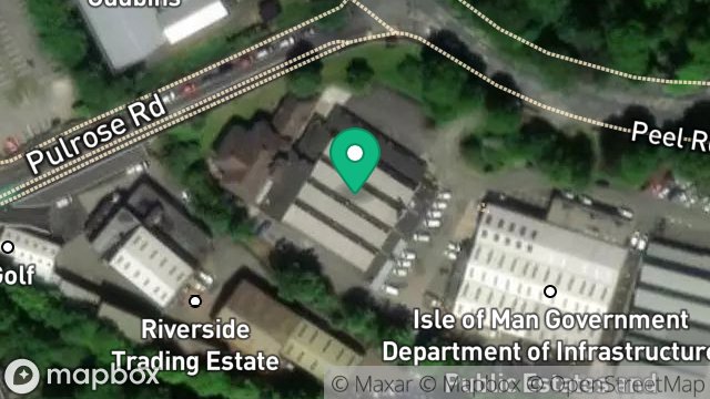 Map showing DIGITAL HOUSE, HILLS MEADOW, DOUGLAS, ISLE OF MAN, IM1 5EB