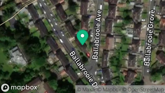 Map showing 141, BALLABROOIE DRIVE, DOUGLAS, ISLE OF MAN, IM1 4HH