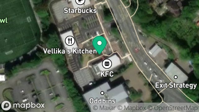 Map showing GARAGE SHOWROOM WORKSHOP & PREMISES, PEEL ROAD, DOUGLAS, ISLE OF MAN, IM1 5ED