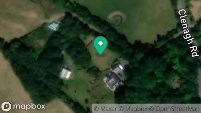 Map showing FIELD 214044, CLENAGH ROAD, SANDYGATE, RAMSEY, ISLE OF MAN, IM7 3AE