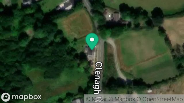 Map showing GOLLANE HOUSE, CLENAGH ROAD, SANDYGATE, RAMSEY, ISLE OF MAN, IM7 3AF