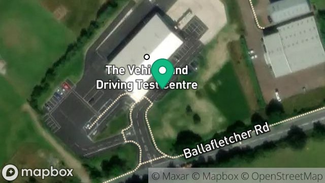Map showing LAND ADJACENT INDUSTRIAL ESTATE, BALLAFLETCHER ROAD, CRONKBOURNE, DOUGLAS, ISLE OF MAN, IM4 4RA