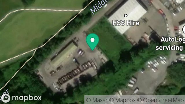 Map showing PLOT 8 MIDDLE RIVER INDUSTRIAL ESTATE, PULROSE ROAD, DOUGLAS, ISLE OF MAN, IM2 1AL