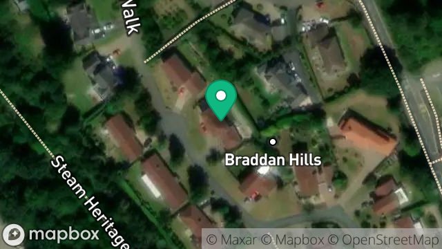 Map showing 17, RIVER WALK, BRADDAN, DOUGLAS, ISLE OF MAN, IM4 4TJ