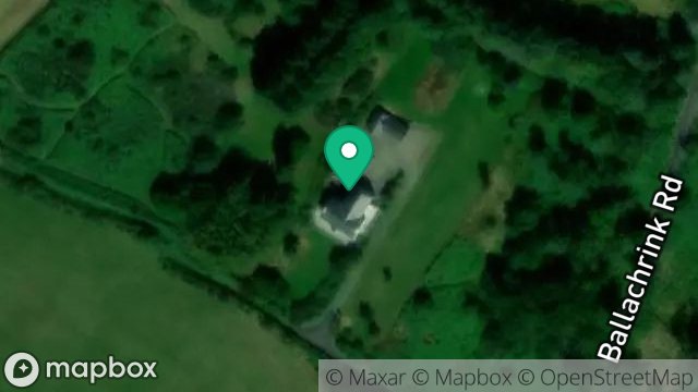 Map showing BALLAWYLLAN BEG FARM, EAST BALDWIN, ISLE OF MAN, IM4 5ER