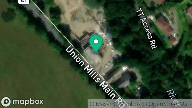 Map showing OFFICE WORKSHOP & PREMISES, PEEL ROAD, BRADDAN, DOUGLAS, ISLE OF MAN, IM4 4LE