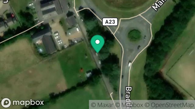 Map showing LAND ADJ TO LEECE LODGE, BRADDAN ROAD, STRANG, DOUGLAS, ISLE OF MAN, IM4 4QN