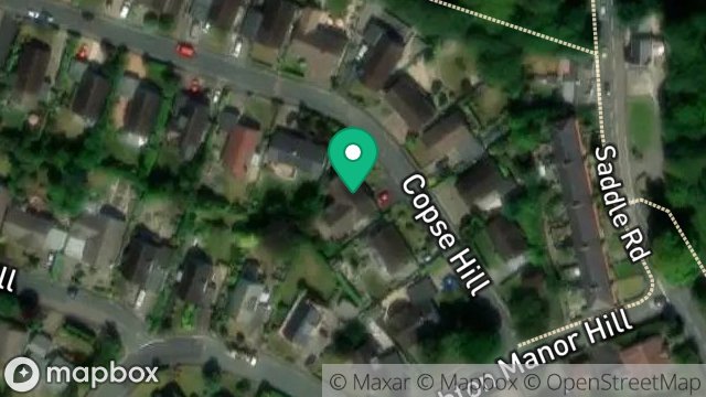 Map showing 5, COPSE HILL, DOUGLAS, ISLE OF MAN, IM2 1ND