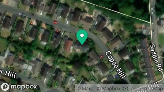 Map showing 7, COPSE HILL, DOUGLAS, ISLE OF MAN, IM2 1ND