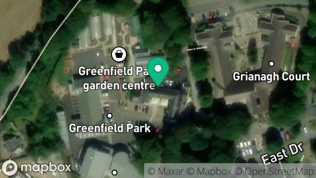 Map showing BALLAMONA FARM, BALLAOATES ROAD, STRANG, DOUGLAS, ISLE OF MAN, IM4 4TE