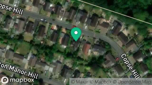 Map showing 11, COPSE HILL, DOUGLAS, ISLE OF MAN, IM2 1ND