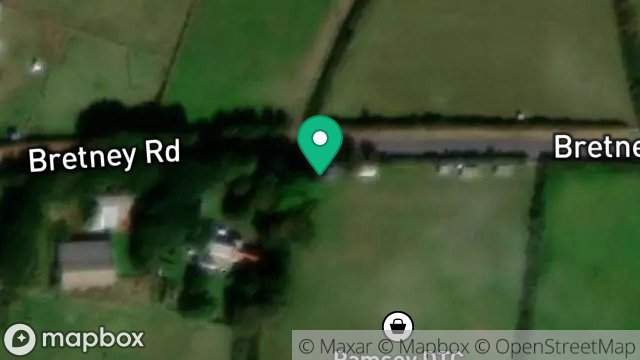 Map showing FIELD 405, WEST LOUGHAN, JURBY, ISLE OF MAN, IM7 3ES