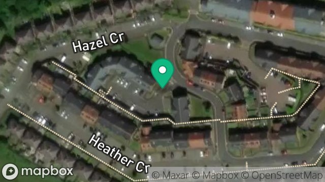 Map showing UPPER PULROSE ESTATE OFF, SPRINGFIELD ROAD, DOUGLAS, ISLE OF MAN, IM2 1BD