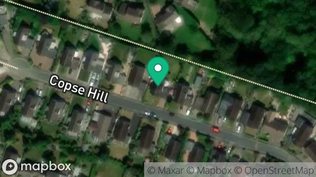 Map showing 22, COPSE HILL, DOUGLAS, ISLE OF MAN, IM2 1NE