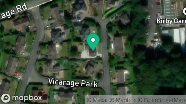 Map showing 39, VICARAGE PARK, DOUGLAS, ISLE OF MAN, IM2 2QE