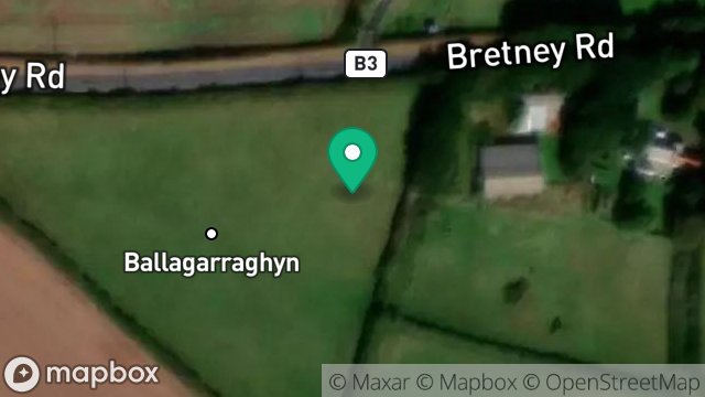 Map showing 19, BALLAGARRAGHYN, JURBY, ISLE OF MAN, IM7 3BA