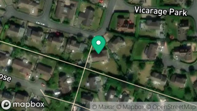 Map showing 18, VICARAGE PARK, DOUGLAS, ISLE OF MAN, IM2 2QB