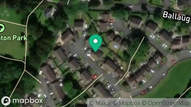 Map showing 24, HARCROFT MEADOW, NEW CASTLETOWN ROAD, DOUGLAS, ISLE OF MAN, IM2 1JS