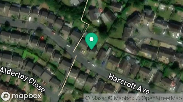 Map showing 20, HARCROFT AVENUE, DOUGLAS, ISLE OF MAN, IM2 1PB