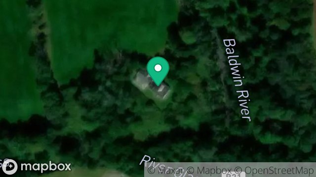 Map showing RENSCAULT COTTAGE, EAST BALDWIN, ISLE OF MAN, IM4 5EP