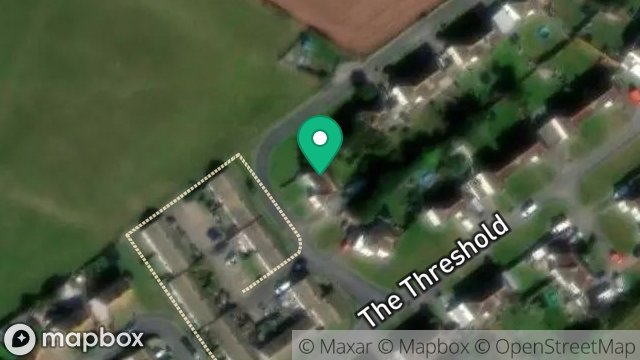 Map showing 26, THE THRESHOLD, JURBY, ISLE OF MAN, IM7 3BQ