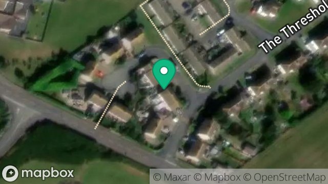 Map showing 6, SNAEFELL VIEW, JURBY, ISLE OF MAN, IM7 3BF