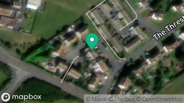Map showing 8, SNAEFELL VIEW, JURBY, ISLE OF MAN, IM7 3BF