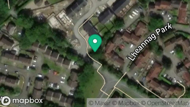 Map showing ANNACUR HOUSE, ANNACUR LANE, DOUGLAS, ISLE OF MAN, IM2 2EA