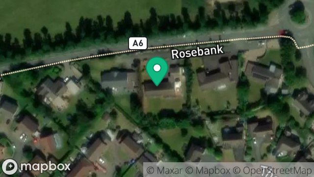 Map showing NAUVOO, VICARAGE ROAD, DOUGLAS, ISLE OF MAN, IM2 2QF