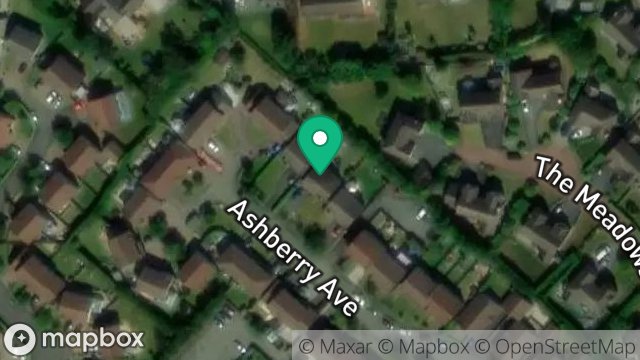 Map showing 32, ASHBERRY AVENUE, DOUGLAS, ISLE OF MAN, IM2 1PX