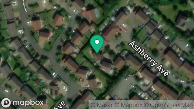 Map showing 39, ASHBERRY AVENUE, DOUGLAS, ISLE OF MAN, IM2 1PY