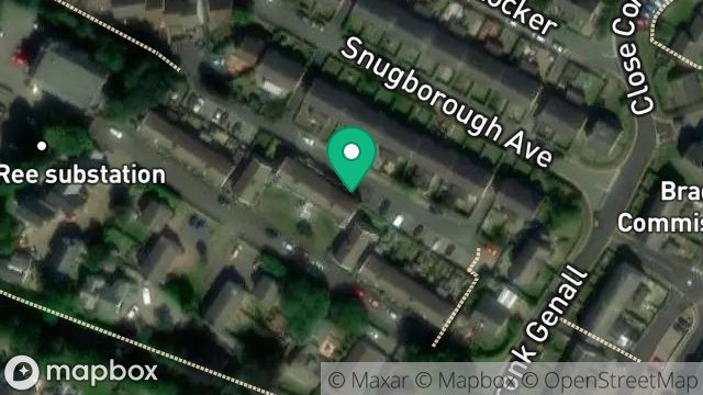 Map showing 59, SNUGBOROUGH AVENUE, UNION MILLS, ISLE OF MAN, IM4 4NB
