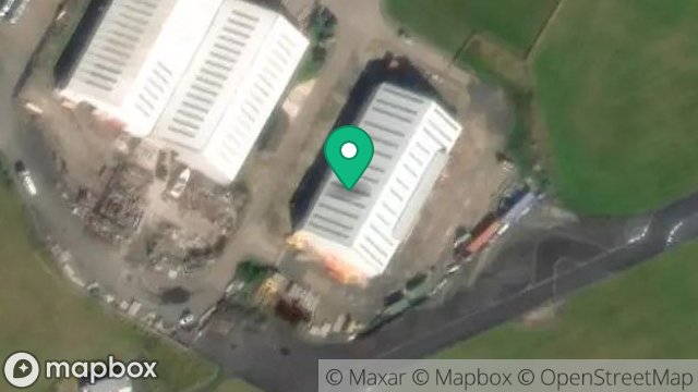 Map showing 292, JURBY INDUSTRIAL ESTATE, JURBY, ISLE OF MAN, IM7 3BD