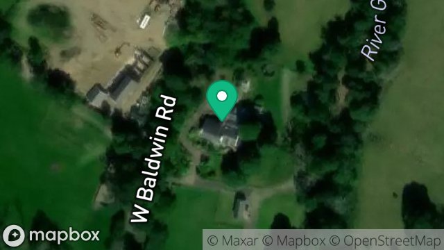 Map showing BALLIG FARM, WEST BALDWIN, ISLE OF MAN, IM4 5EU